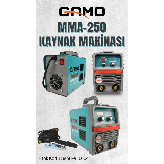 GAMO 250 Amper Kaynak Makinesi