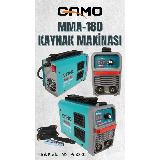 GAMO 180 Amper Kaynak Makinesi